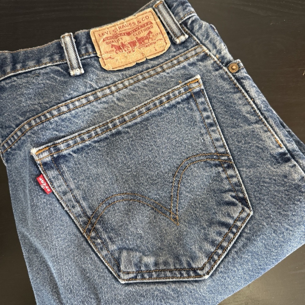 Levis Jeans Mens 38x30 517 Bootcut Western Cowboy Rodeo Ranch Denim Faded Y2K